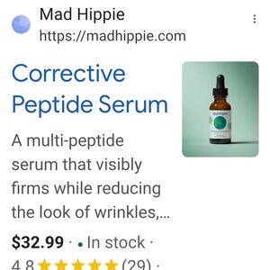 Mad Hippie Corrective Peptide Serum - White Label